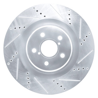 DFC® - Premium Drilled and Slotted Front Passenger Side Brake Rotor