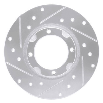 DFC® - Premium Drilled and Slotted Front Brake Rotor