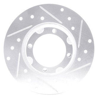 DFC® - Premium Drilled and Slotted Front Passenger Side Brake Rotor