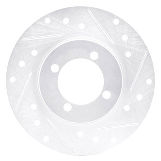 DFC® - Premium Drilled and Slotted Front Passenger Side Brake Rotor
