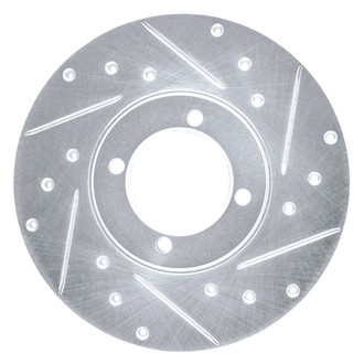 DFC® - Premium Drilled and Slotted Front Passenger Side Brake Rotor