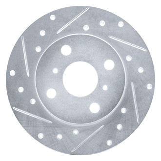 DFC® - Premium Drilled and Slotted Front Driver Side Brake Rotor