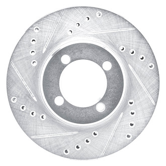 DFC® - Premium Drilled and Slotted Front Brake Rotor