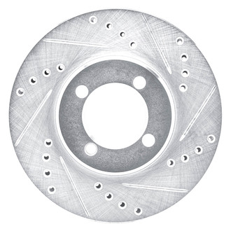 DFC® - Premium Drilled and Slotted Front Passenger Side Brake Rotor