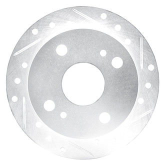 DFC® - Premium Drilled and Slotted Rear Passenger Side Brake Rotor
