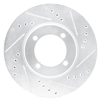 DFC® - Premium Drilled and Slotted Front Passenger Side Brake Rotor