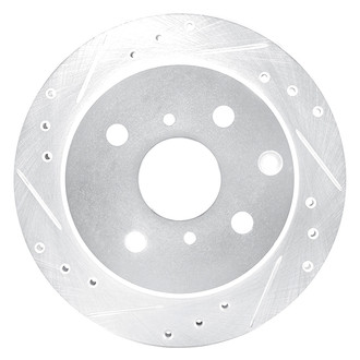 DFC® - Premium Drilled and Slotted Rear Driver Side Brake Rotor