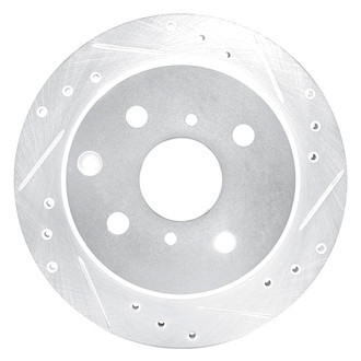 DFC® - Premium Drilled and Slotted Rear Passenger Side Brake Rotor