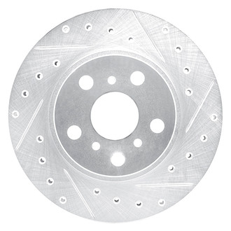 DFC® - Premium Drilled and Slotted Front Passenger Side Brake Rotor