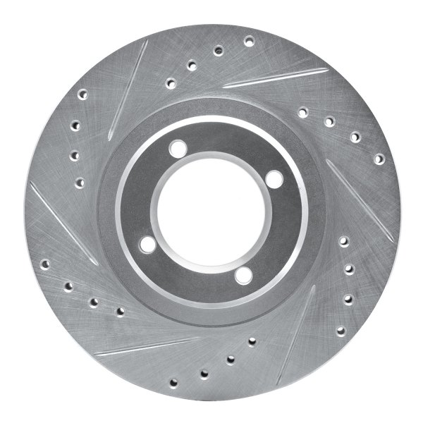 DFC® - Premium Drilled and Slotted Front Brake Rotor