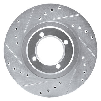 DFC® - Premium Drilled and Slotted Front Driver Side Brake Rotor