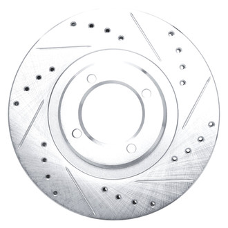 DFC® - Premium Drilled and Slotted Front Passenger Side Brake Rotor
