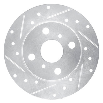 DFC® - Premium Drilled and Slotted Rear Driver Side Brake Rotor