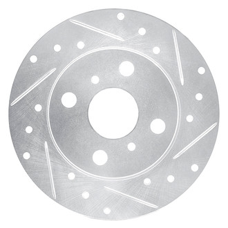 DFC® - Premium Drilled and Slotted Rear Passenger Side Brake Rotor