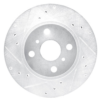 DFC® - Premium Drilled and Slotted Front Driver Side Brake Rotor