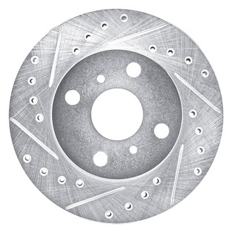 DFC® - Premium Drilled and Slotted Front Driver Side Brake Rotor