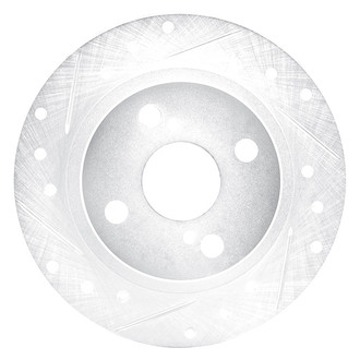 DFC® - Premium Drilled and Slotted Rear Driver Side Brake Rotor