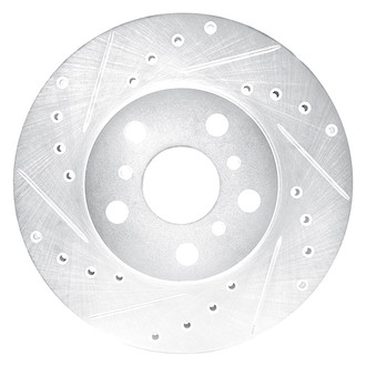 DFC® - Premium Drilled and Slotted Front Driver Side Brake Rotor
