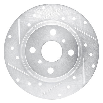 DFC® - Premium Drilled and Slotted Rear Driver Side Brake Rotor
