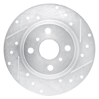 DFC® - Premium Drilled and Slotted Rear Passenger Side Brake Rotor