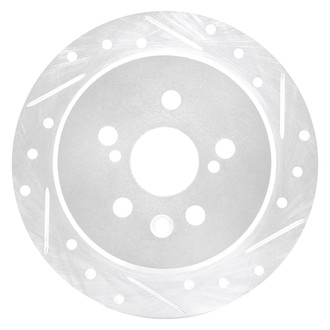 DFC® - Premium Drilled and Slotted Rear Passenger Side Brake Rotor