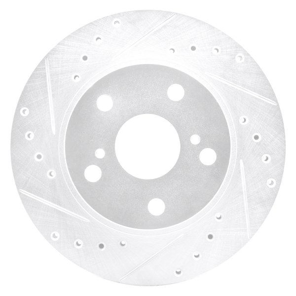 DFC® - Premium Drilled and Slotted Front Brake Rotor