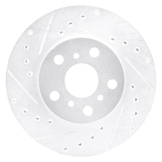 DFC® - Premium Drilled and Slotted Front Driver Side Brake Rotor