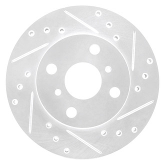 DFC® - Premium Drilled and Slotted Front Passenger Side Brake Rotor