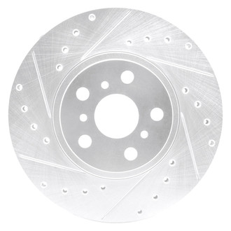 DFC® - Premium Drilled and Slotted Front Driver Side Brake Rotor