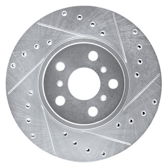 DFC® - Premium Drilled and Slotted Front Passenger Side Brake Rotor