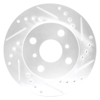 DFC® - Premium Drilled and Slotted Front Passenger Side Brake Rotor
