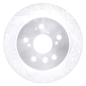 DFC® - Premium Drilled and Slotted Rear Passenger Side Brake Rotor