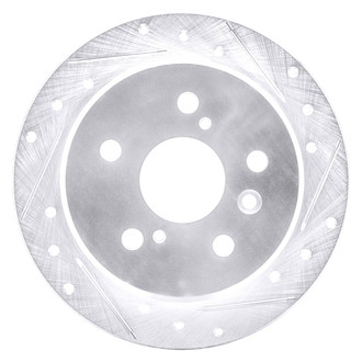 DFC® - Premium Drilled and Slotted Rear Passenger Side Brake Rotor