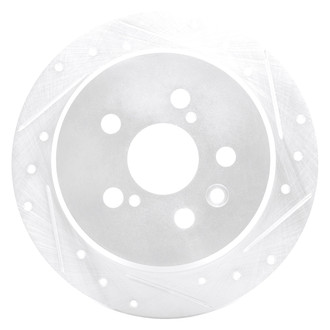 DFC® - Premium Drilled and Slotted Rear Passenger Side Brake Rotor