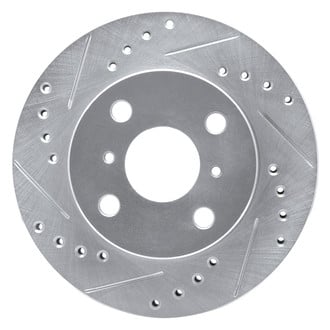 DFC® - Premium Drilled and Slotted Front Brake Rotor