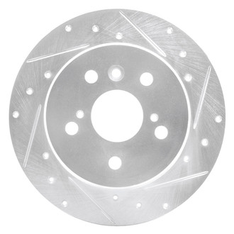 DFC® - Premium Drilled and Slotted Rear Passenger Side Brake Rotor