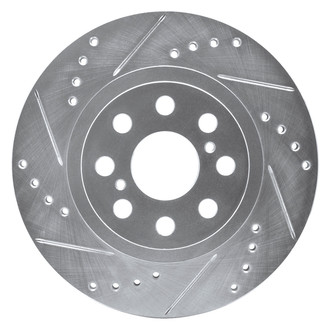 DFC® - Premium Drilled and Slotted Rear Driver Side Brake Rotor