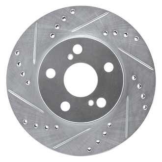 DFC® - Premium Drilled and Slotted Front Brake Rotor
