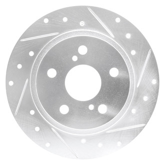 DFC® - Premium Drilled and Slotted Rear Passenger Side Brake Rotor