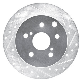 DFC® - Premium Drilled and Slotted Rear Passenger Side Brake Rotor