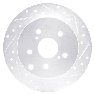 DFC® - Premium Drilled and Slotted Rear Passenger Side Brake Rotor