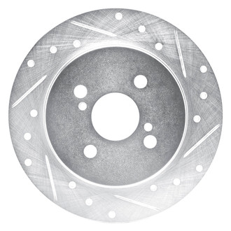 DFC® - Premium Drilled and Slotted Rear Passenger Side Brake Rotor