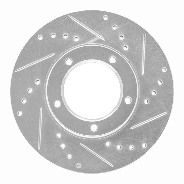 DFC® - Premium Drilled and Slotted Front Brake Rotor