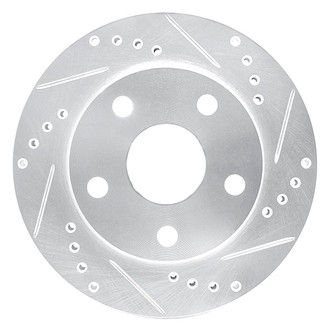 DFC® - Premium Drilled and Slotted Front Passenger Side Brake Rotor
