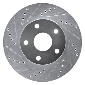 DFC® - Premium Drilled and Slotted Front Driver Side Brake Rotor