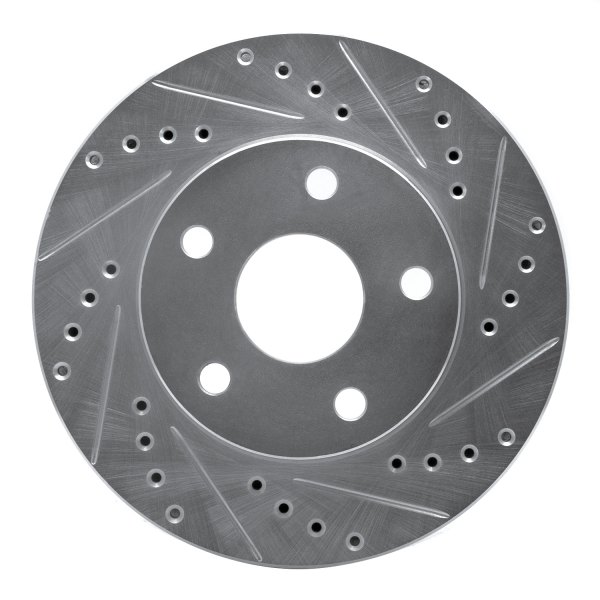 DFC® - Premium Drilled and Slotted Front Brake Rotor