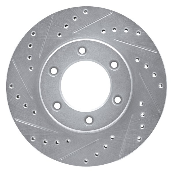 DFC® - Premium Drilled and Slotted Front Brake Rotor