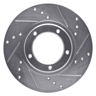 DFC® - Premium Drilled and Slotted Front Passenger Side Brake Rotor
