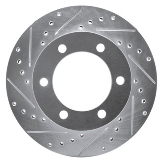 DFC® - Premium Drilled and Slotted Front Brake Rotor