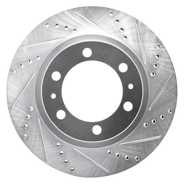 DFC® - Premium Drilled and Slotted Front Brake Rotor